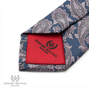 Azul Paisley Necktie