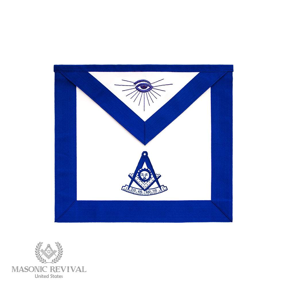 Past Master Apron (Blue Symbol)