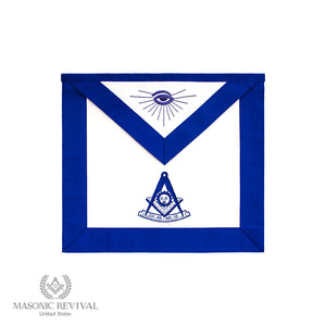 Past Master Apron (Blue Symbol)