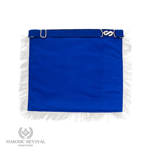 Master Mason Apron (White Fringe)