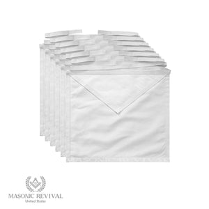 White Cotton Classic Apron