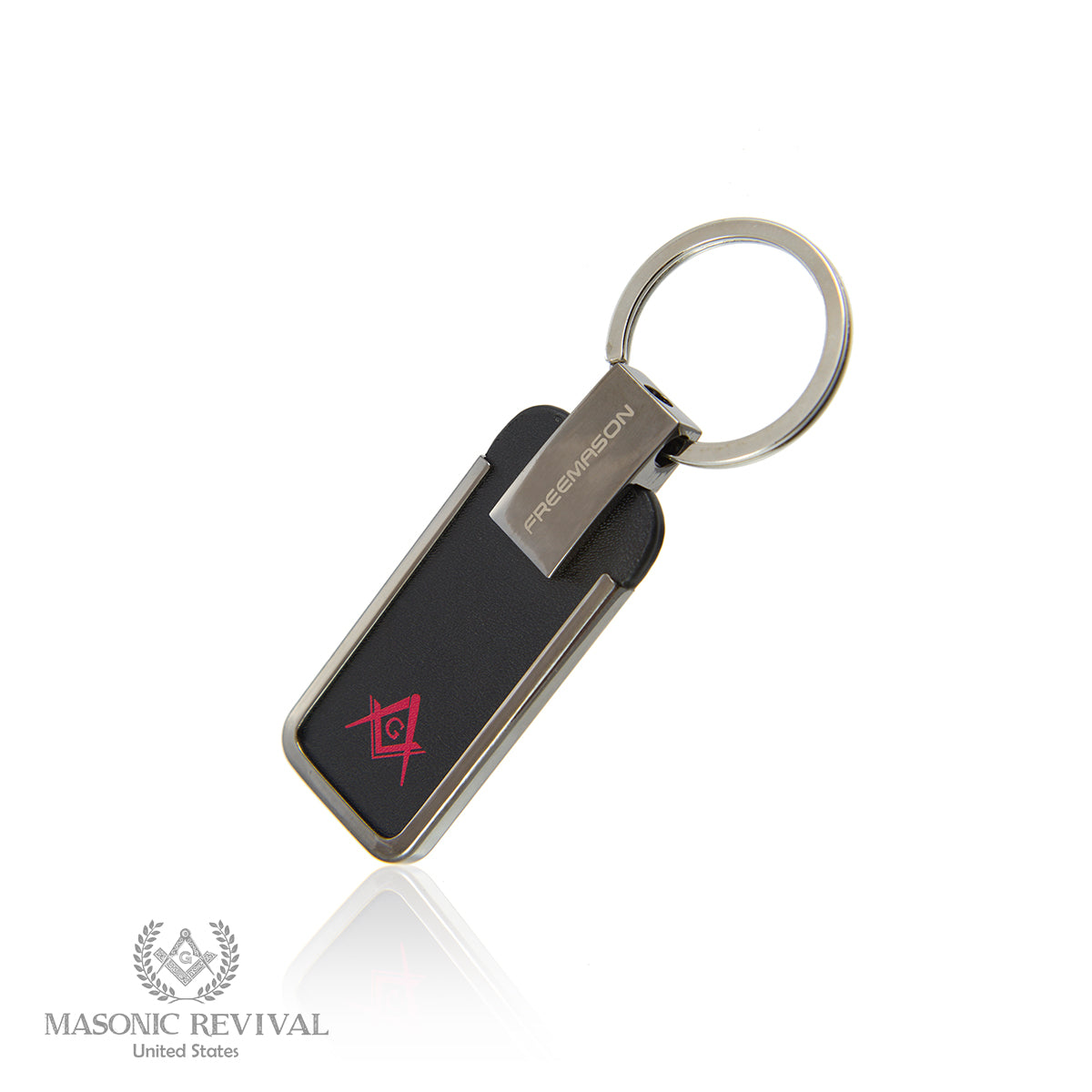 Contempo™ II Masonic Keychain — alternate view 2 — Masonic Revival