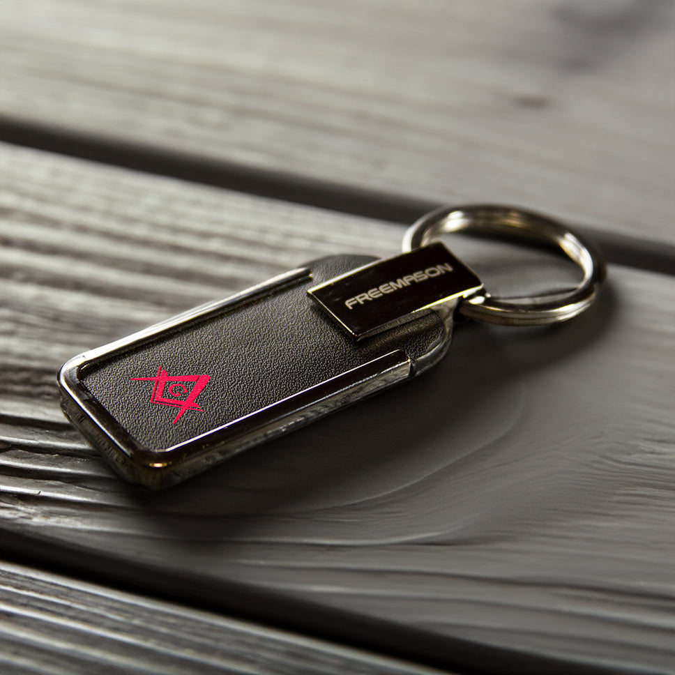 Contempo™ II Masonic Keychain — alternate view 3 — Masonic Revival