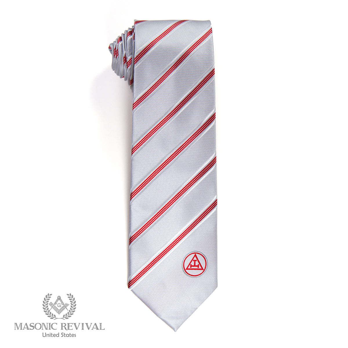 red York Rite The Royale™ Necktie detail view