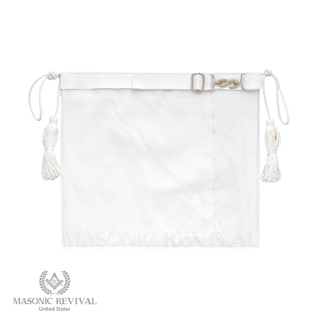 White Deluxe Candidate Apron