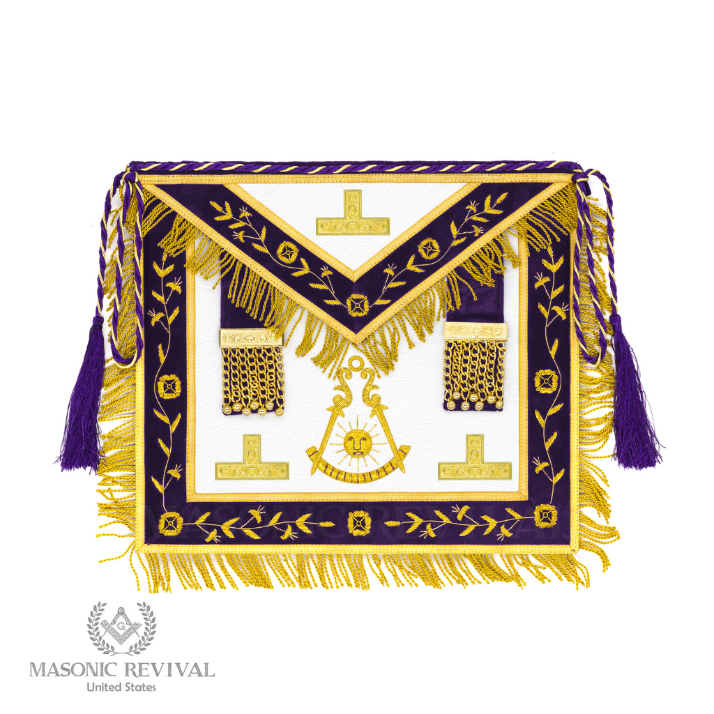 Past Master Apron (Signature, Puerto Rico)