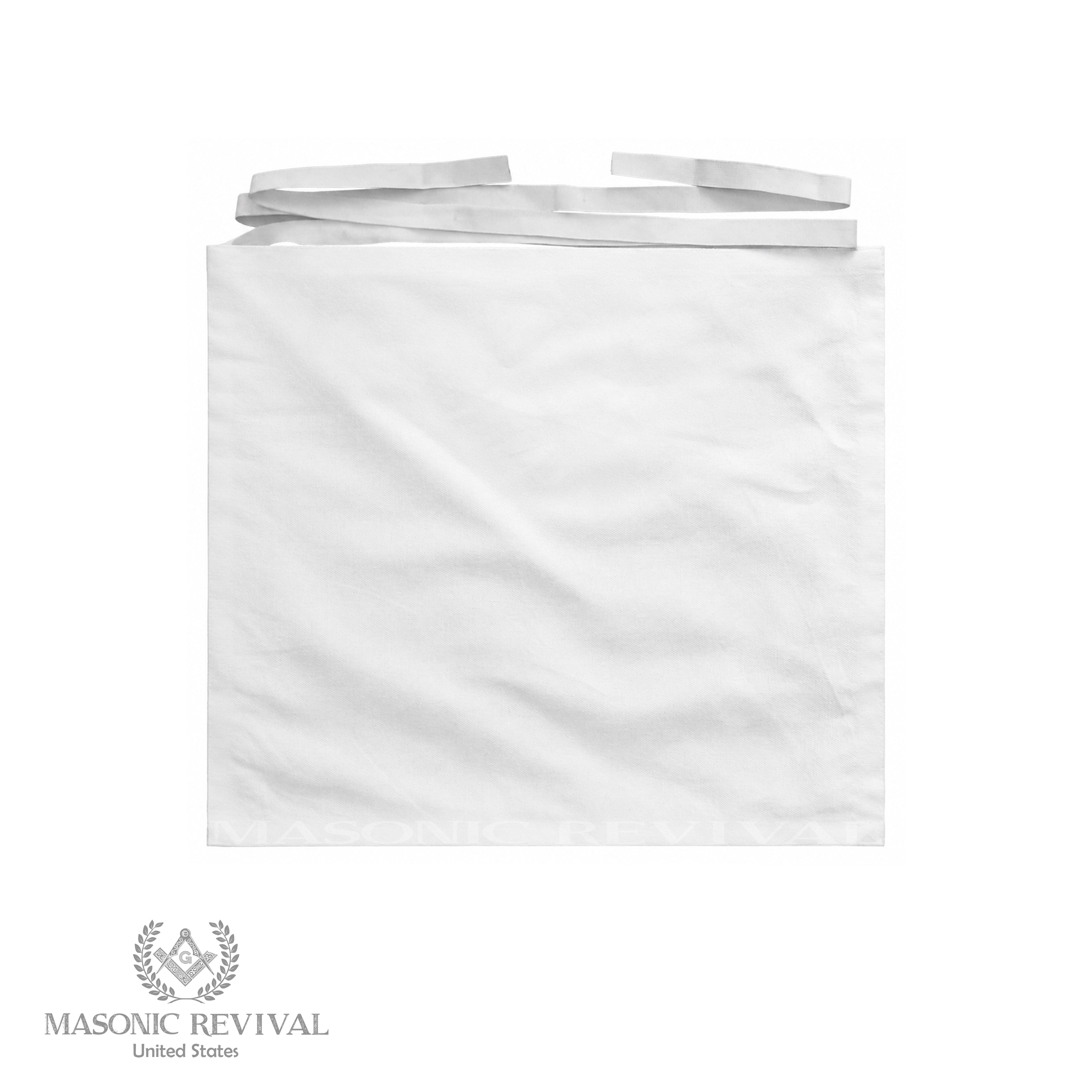 White Cotton Classic Apron