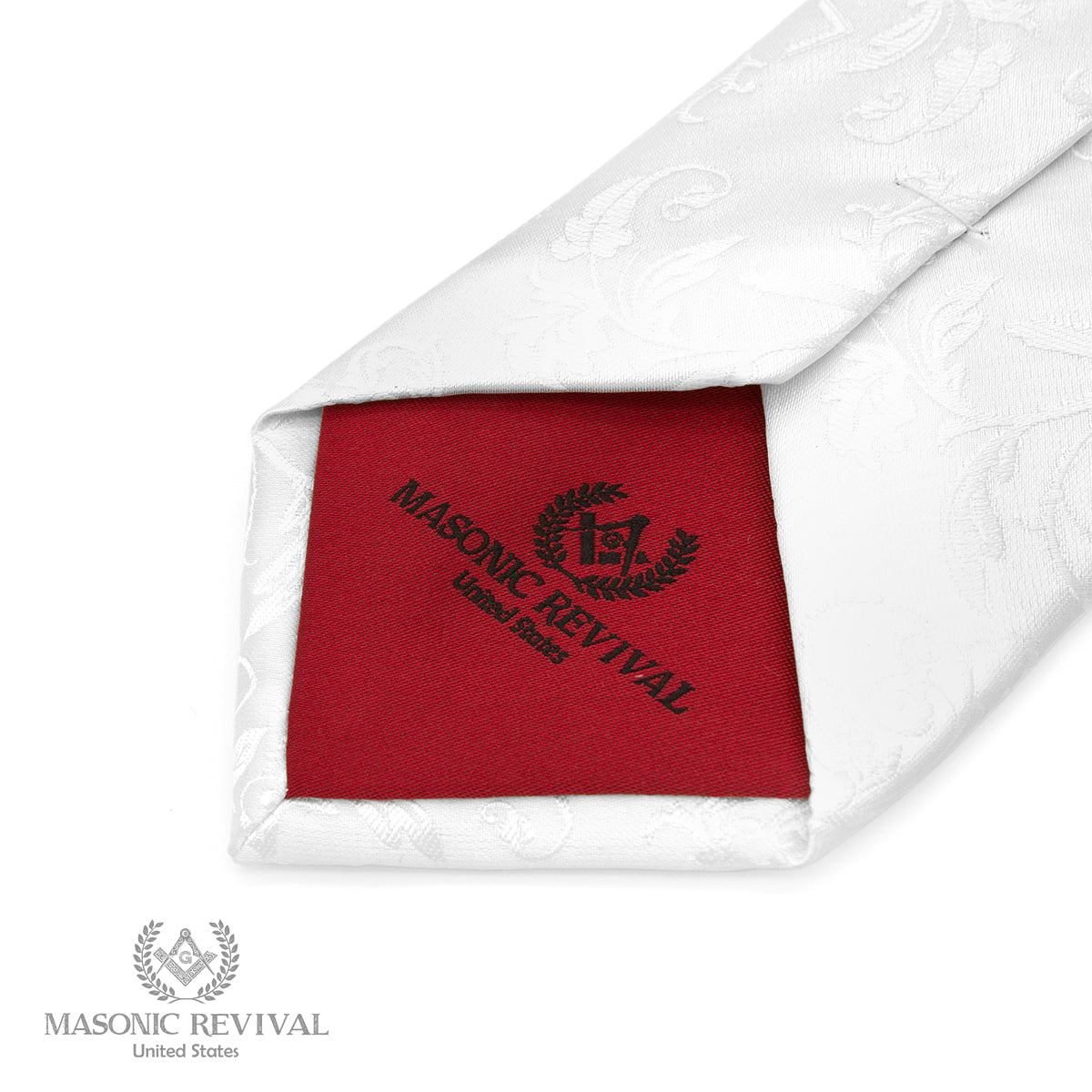 Dia Necktie — alternate view 3 — Masonic Revival