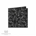 Noche Silver Pocket Square