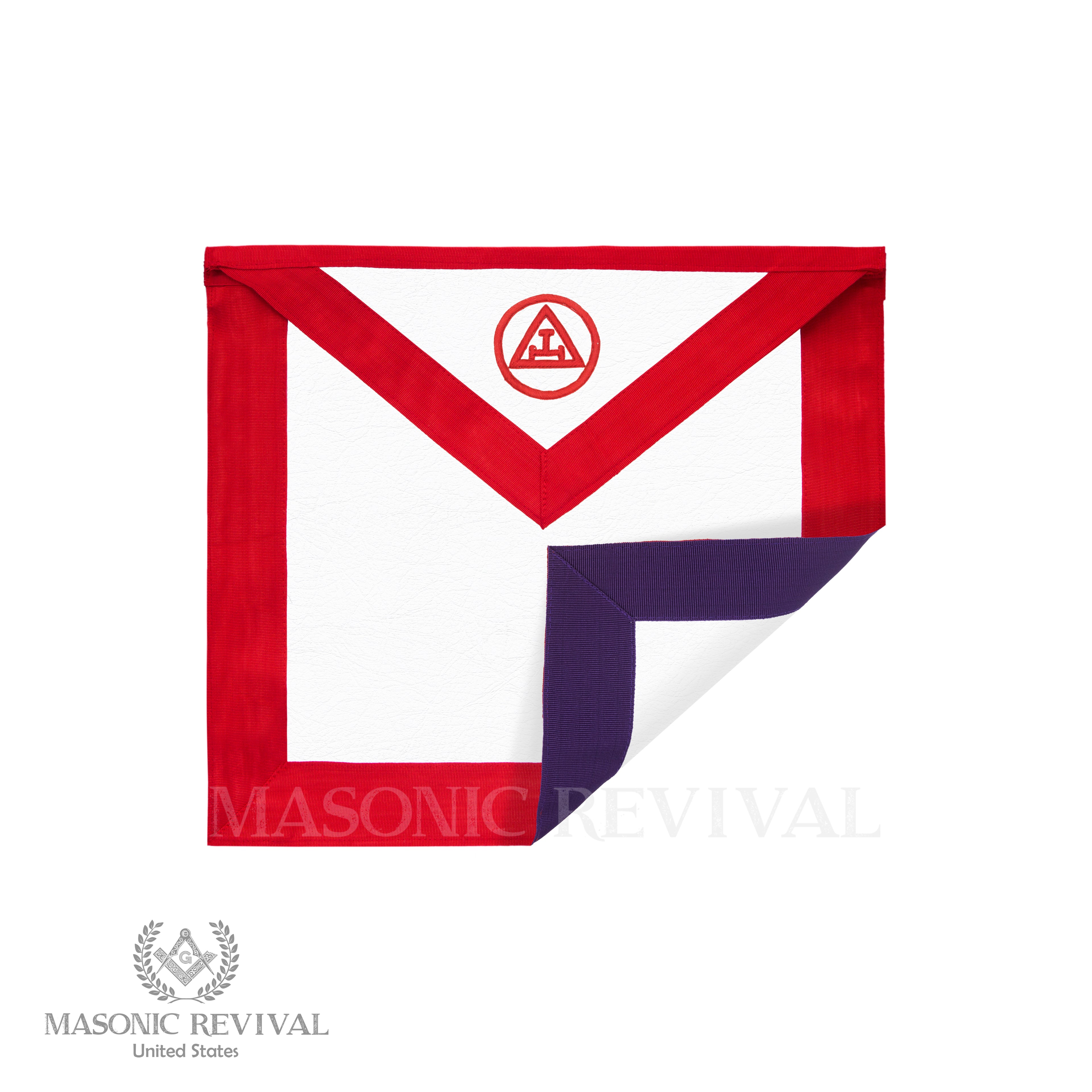 Reversible York Rite Member Apron