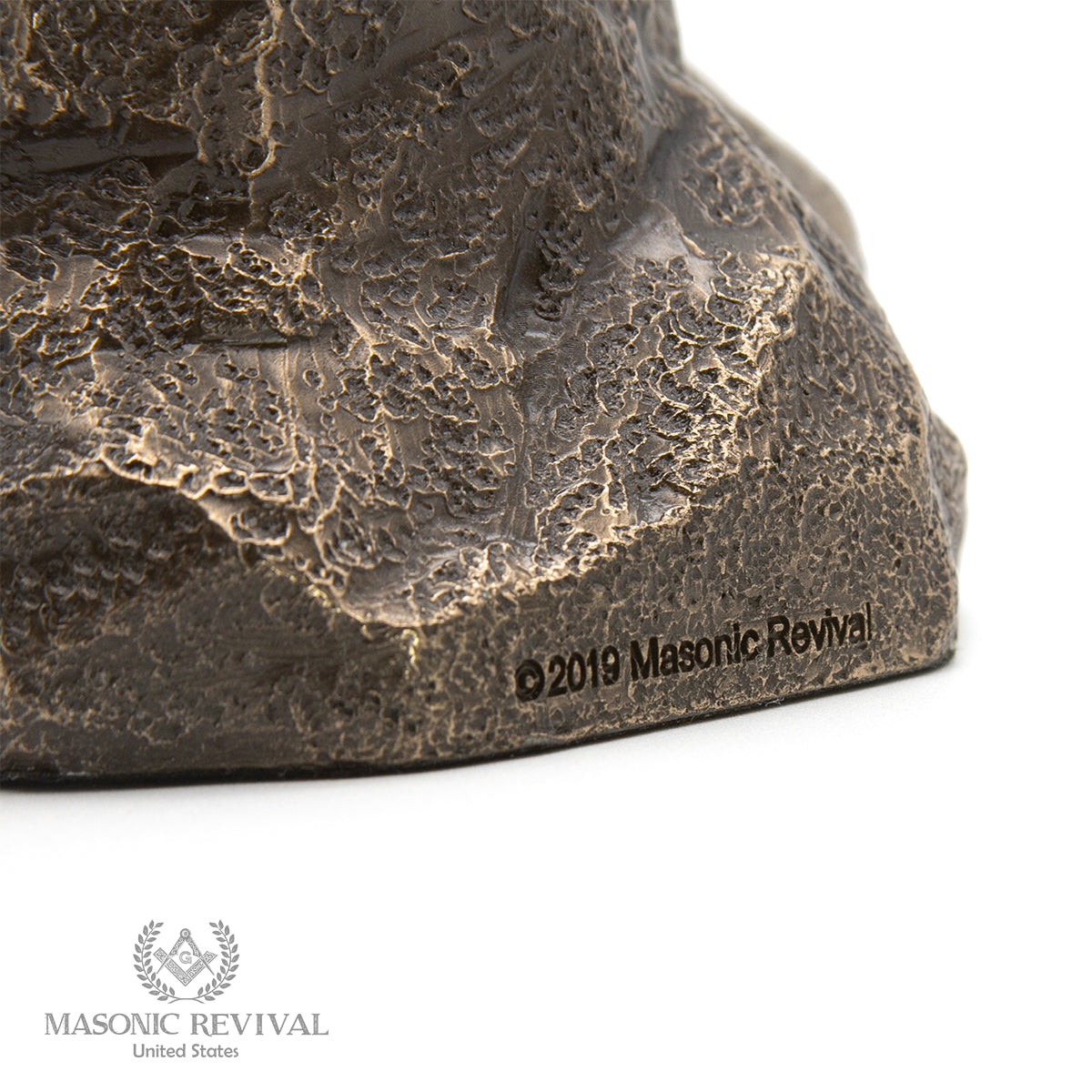 The Working Freemason Statue II™ — alternate view 5 — Masonic Revival