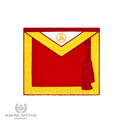 York Rite Royal Arch Zerubbabel Member Apron — Masonic Revival
