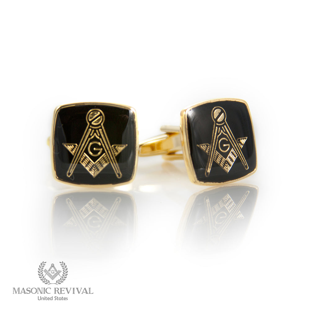 Elegante Masonic Cufflinks