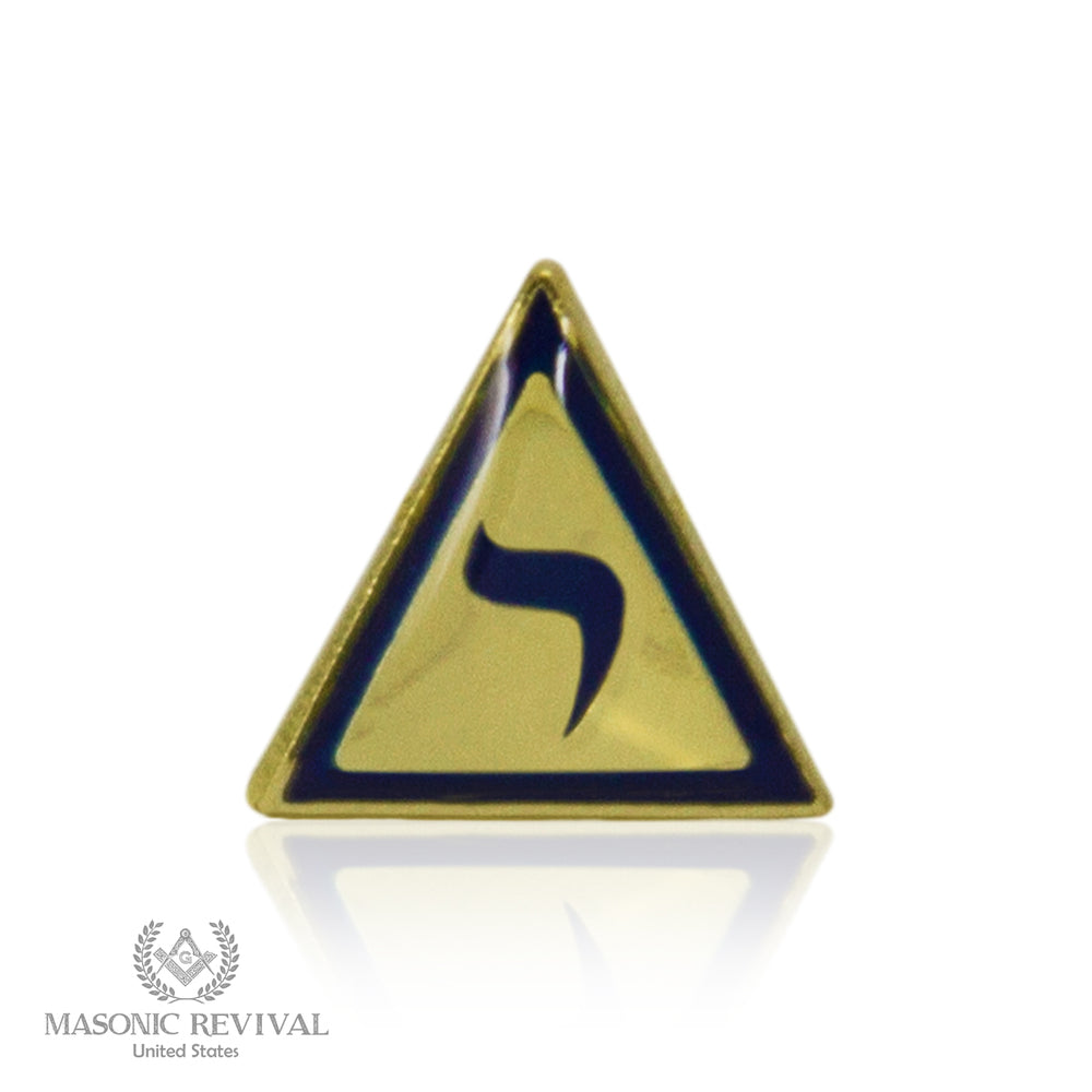 Elu Perfetto Scottish Rite Lapel Pin (Gold) Masonic lapel pin