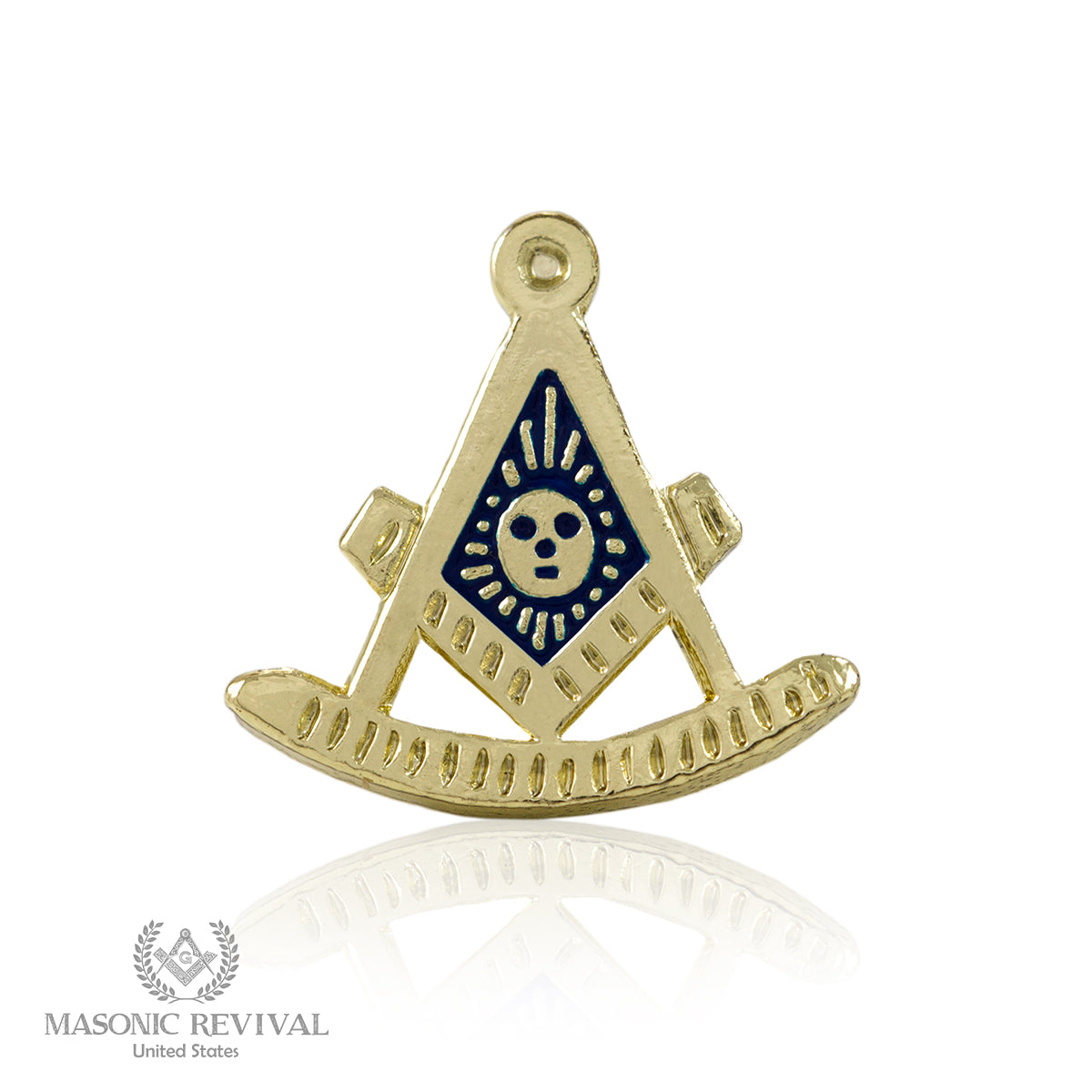 il Passat, Past Master Lapel Pin (Gold) Masonic lapel pin