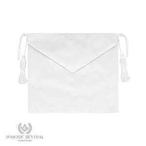 White Deluxe Candidate Apron
