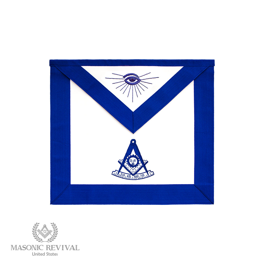 Past Master Apron in red