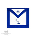 Junior Steward Blue Lodge officer apron with blue border