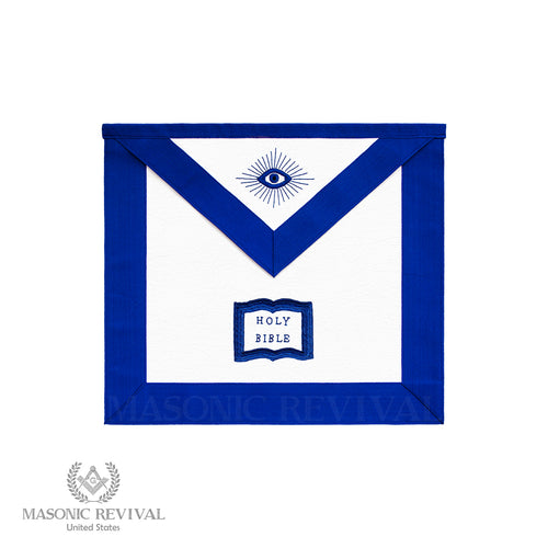 Chaplain Blue Lodge Officer Apron — Masonic Revival