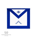 Worshipful Master Blue Lodge officer apron with blue border