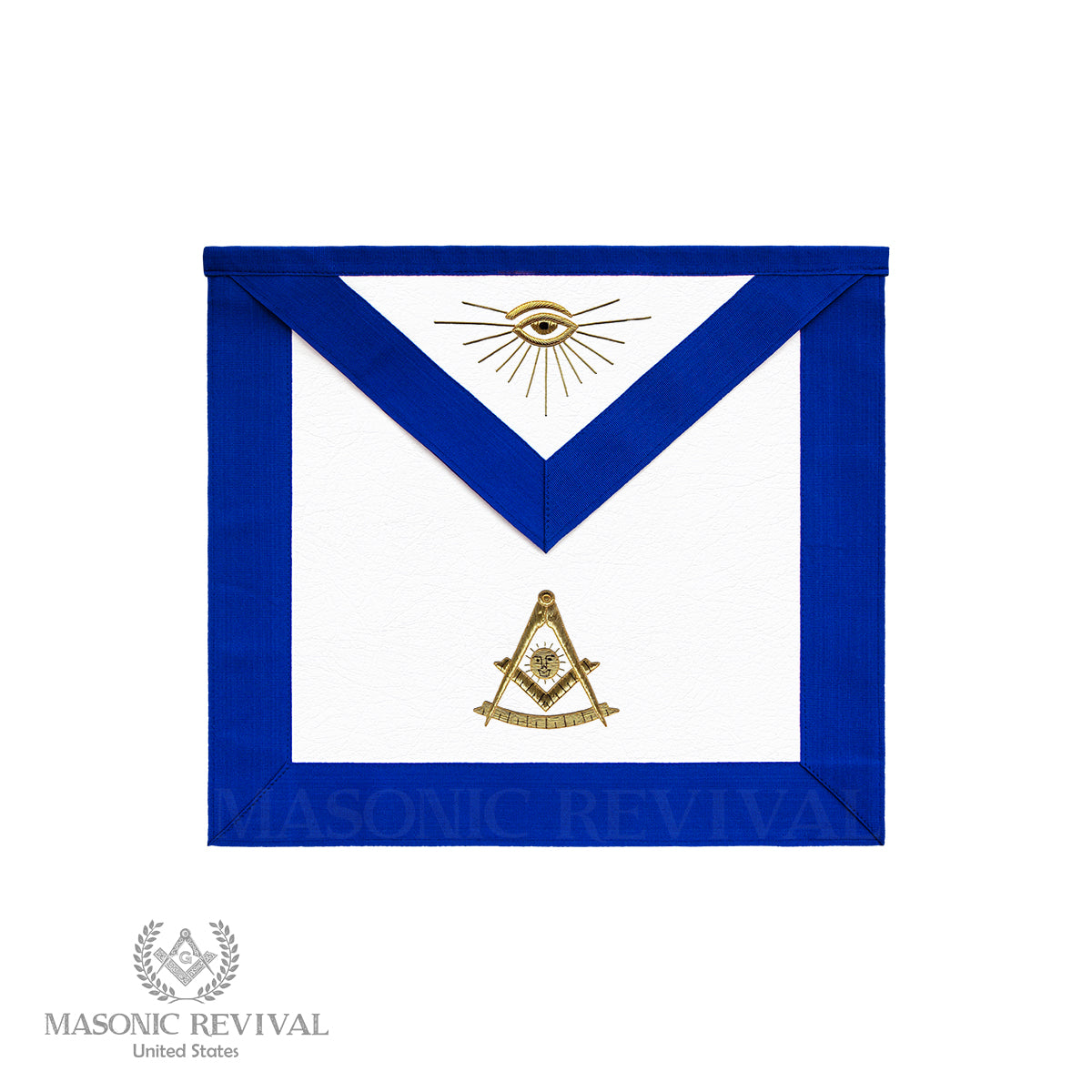 Past Master Apron in red