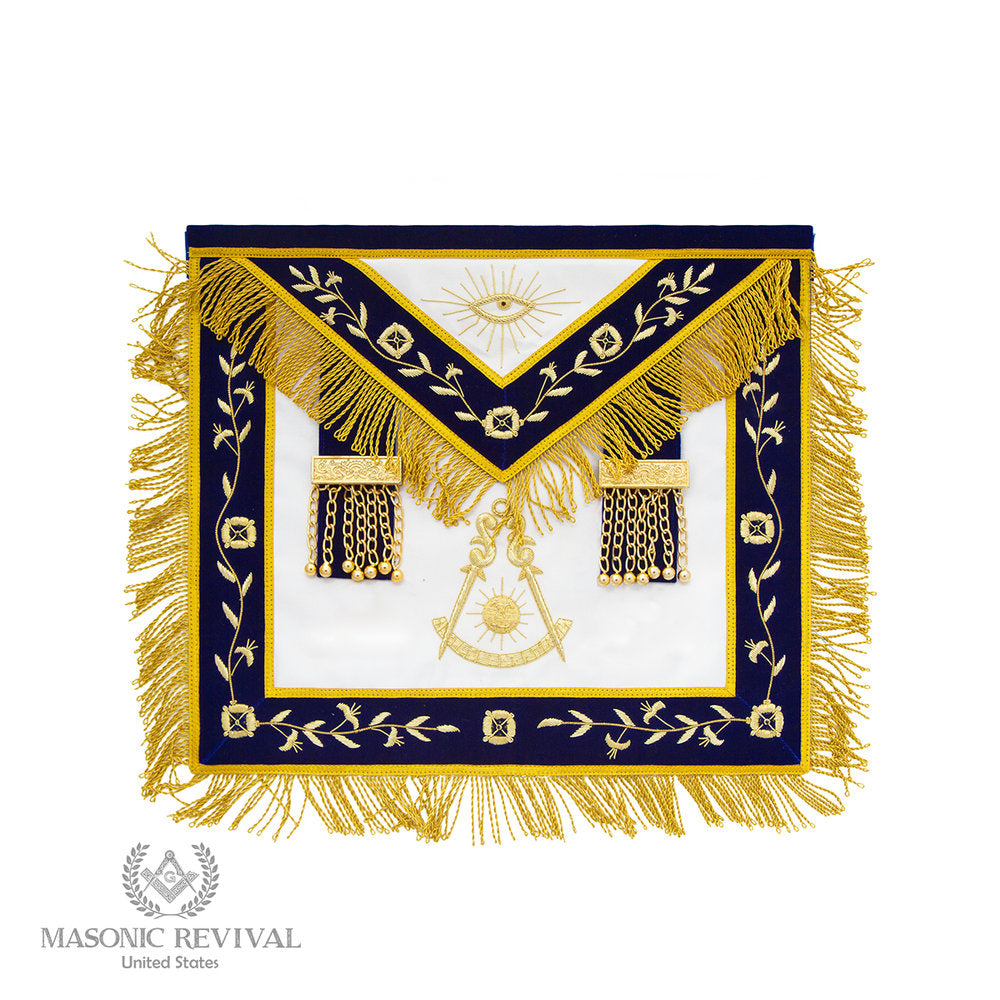 Past Master Apron in red