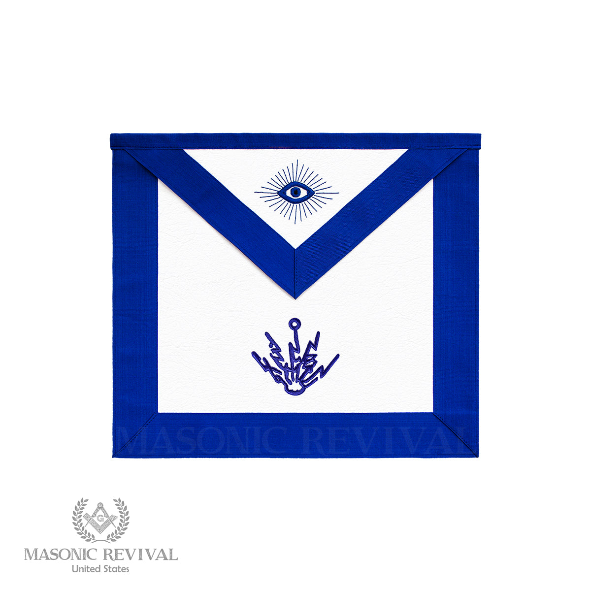 Electrician Blue Lodge Officer Apron — Masonic Revival