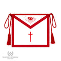 Master of Ceremonies Apron Masonic apron in red