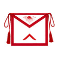 Worshipful Master Apron Masonic apron in red