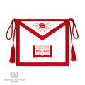 Orator Apron Masonic apron in red