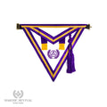 Past Grand Illustrious Master Apron Masonic apron with purple border