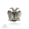 The Grau32™ Lapel Pin (Antique Silver)