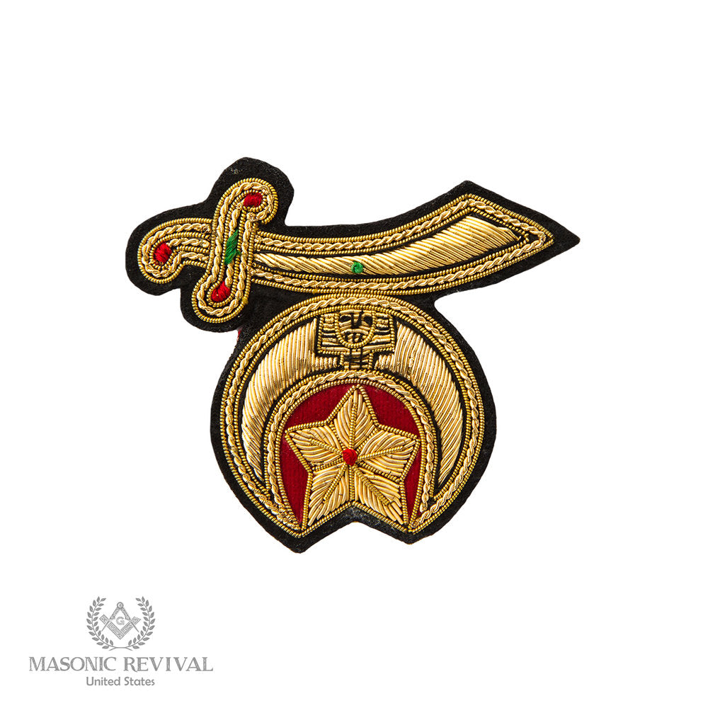 Shriner Embroidery Patch