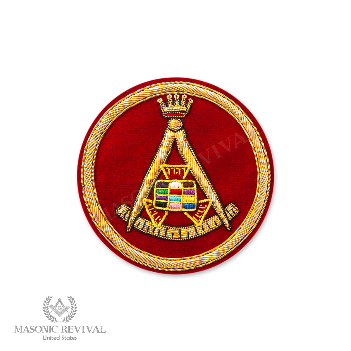 Past High Priest Embroidery Patch Masonic patch