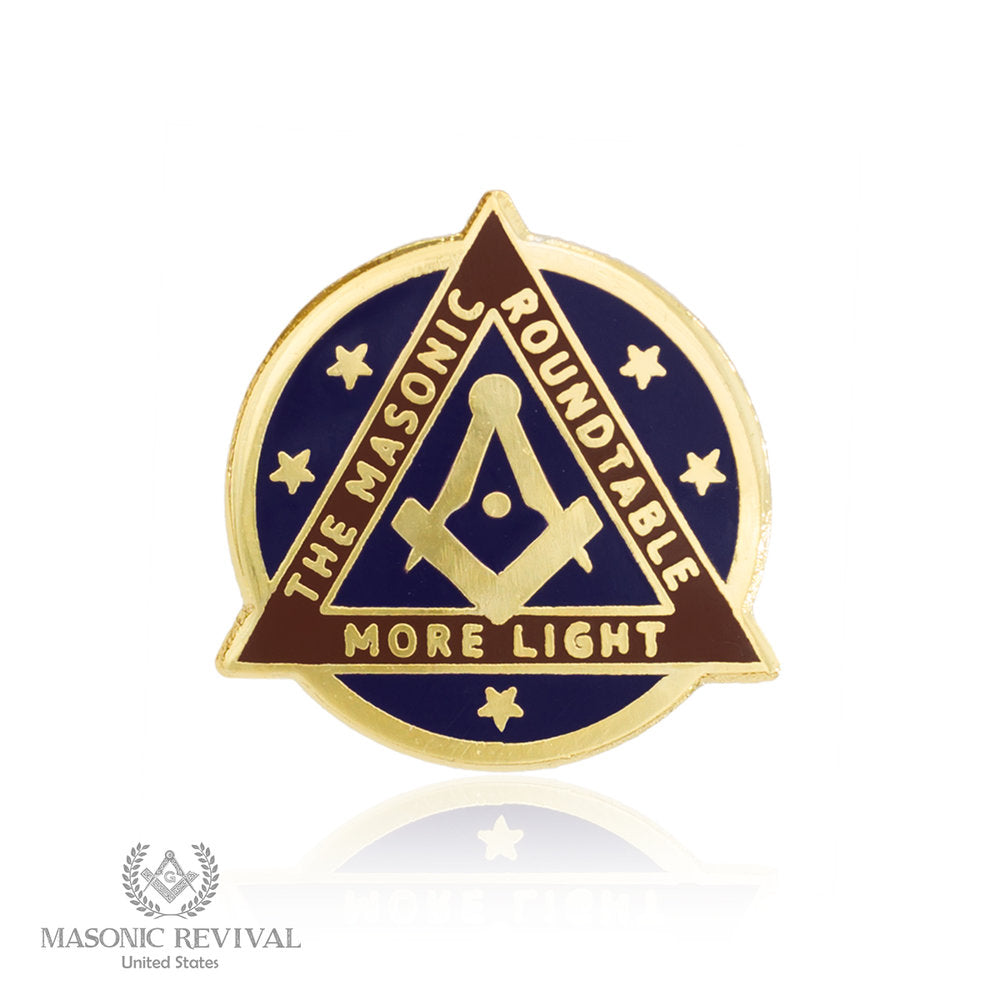 The Masonic Roundtable Lapel Pin