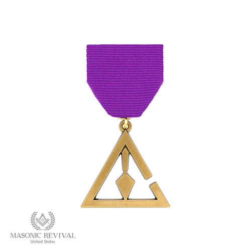 York Rite Cryptic Council Breast Jewel Masonic breast jewel