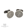 Sit Lux Cufflinks (Antique Silver)