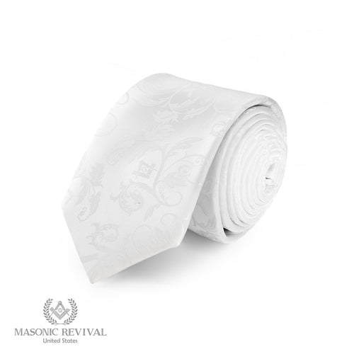 Dia Necktie — handcrafted Masonic necktie by Masonic Revival