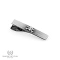 Memento Mori Tie Bar Antique Silver Masonic tie bar