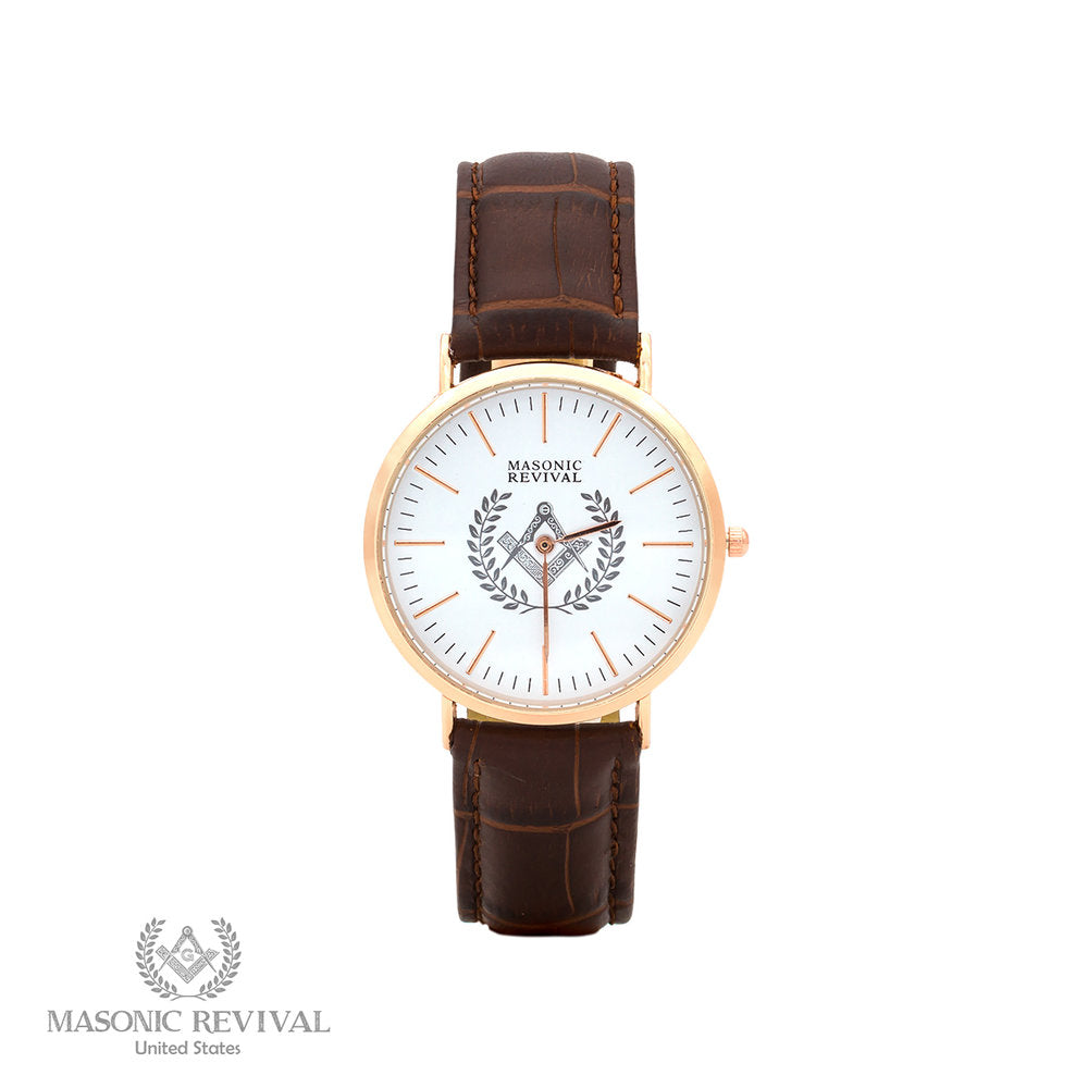 The Regal Masonic Watch // Brown