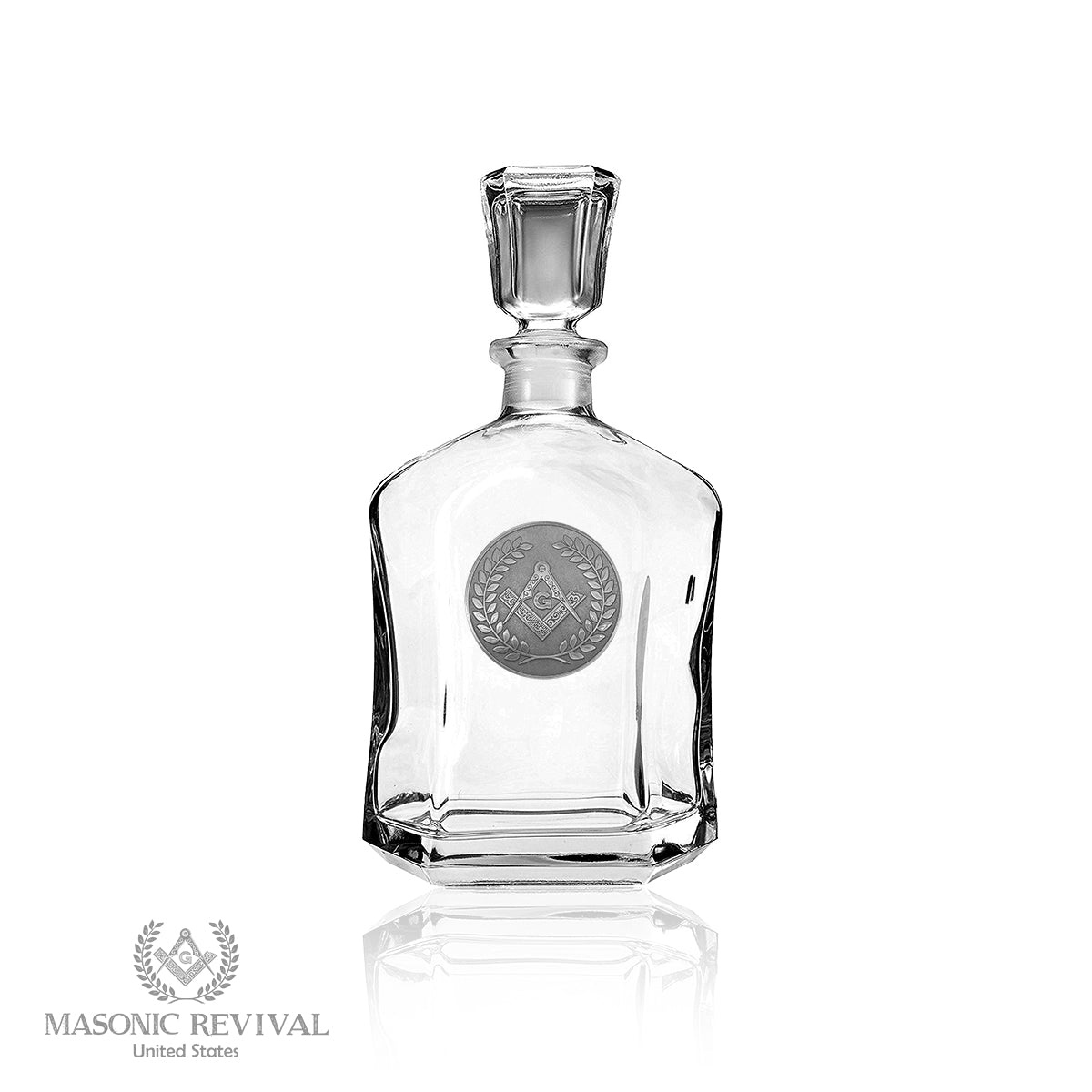 The Borromini Masonic Decanter Masonic decanter