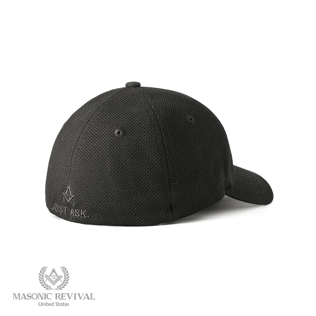 Knights Templar Mason Baseball Cap Freemason Adjustable Black Lodge Ha Mens One Size Black - Foto 5