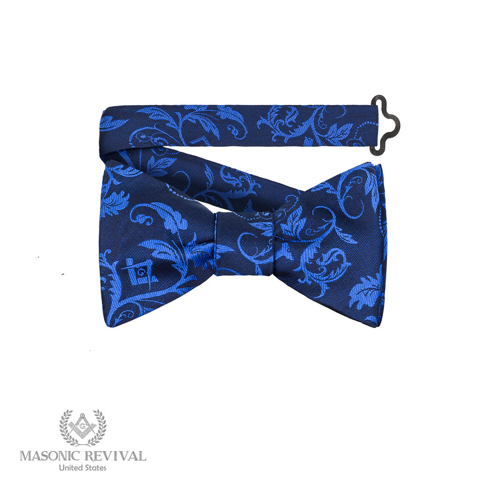 blue The Provost Bow Tie (Pre-Tied) Masonic bow tie