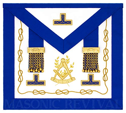 International Past Master Apron (Gold) — Masonic Revival