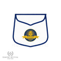Official Mississippi Bicentennial Apron Masonic apron in red