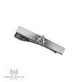 red La Mosquita Tie Bar Antique Silver Masonic tie bar