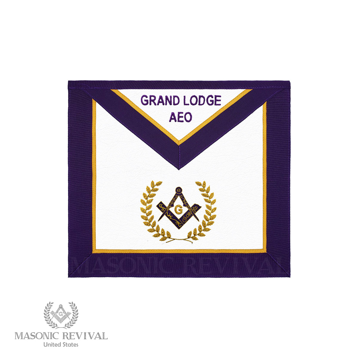 Grand Officer Apron (Illinois Area Education Officer)