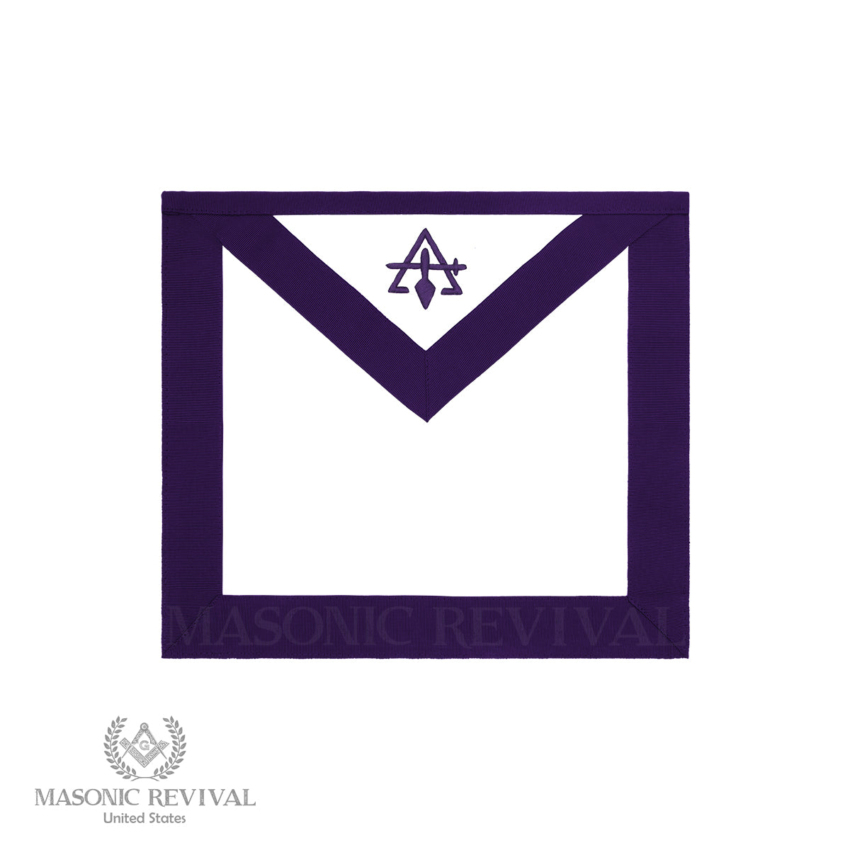 York Rite Council Member Apron - Masonic Revival