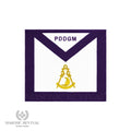 Past District Deputy Grand Master Apron Masonic apron in red