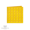 Golden Shriner pocket square for formal Masonic wear